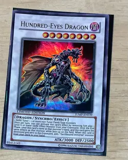 | Yugioh Hundred-Eyes Dragon JUMP-EN039 Ultra Shonen Jump Promo HP 🔥 | - Image 1
