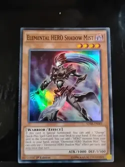 Elemental HERO Shadow Mist SDHS-EN001 Structure Deck: HERO Strike 1st Edition - Image 1