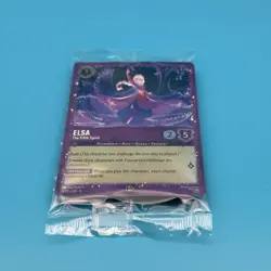 Disney Lorcana Elsa The Fifth Spirit 6/P3 Glitter Foil Sealed Promo Card - Image 3
