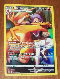 2022 Pokemon Lost Origin Charizard TG03 Card - Image 1