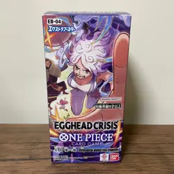 ONE PIECE Card Game Extra Booster EGGHEAD CRISIS [EB04] Box from Japan New - Image 1