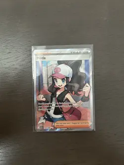 Hilda 164/086 Sv: White Flare Near Mint Full Art Pokemon Card - Image 1