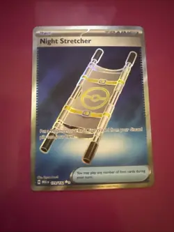 Night Stretcher 173/132 Full Art NM/M Mega Evolution Pokemon Card - Image 1