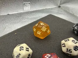 Mixed Lot Of 10x Magic The Gathering D20 Dice MTG Life Counters Spindowns - Image 2