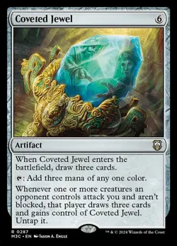 Coveted Jewel 0287 Near Mint M3C Commander: Modern Horizons 3 MTG Magic - Image 1