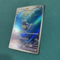 Pokemon Wartortle 171/165 Sv: Scarlet & Violet 151 IR Illustration Rare - Image 2