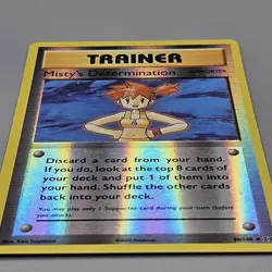 Misty's Determination 80/108 Reverse Holo Pokemon 2016 XY Evolutions - MP - Image 3