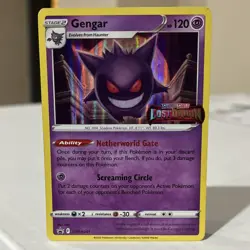 Pokemon Gengar Prerelease SWSH241 Sword & Shield Promo Holo 120 HP English - Image 1