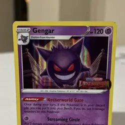 Pokemon Gengar Prerelease SWSH241 Sword & Shield Promo Holo 120 HP English - Image 2