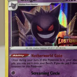Pokemon Gengar Prerelease SWSH241 Sword & Shield Promo Holo 120 HP English - Image 4
