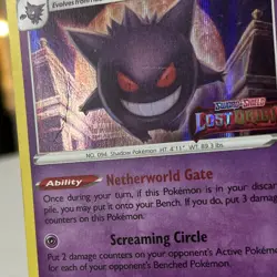 Pokemon Gengar Prerelease SWSH241 Sword & Shield Promo Holo 120 HP English - Image 5