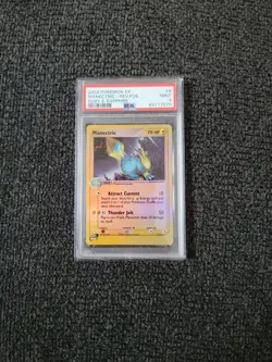 Pokemon EX Ruby & Sapphire Reverse Holo Manectric 9/109 - PSA 9! PK412 - Image 1