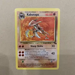 Pokemon TCG - Kabutops 24/62 - Non-holo Unlimited - Fossil Set - Near Mint (NM) - Image 1