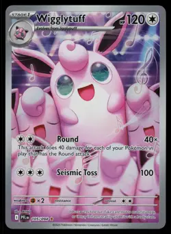 Wigglytuff 105/094 - Pokemon Phantasmal Flames - Illustration Rare (NM) - Image 1