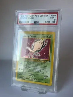 Pokemon Shining Celebi 106/105 Neo Destiny PSA 9 Mint - Image 3
