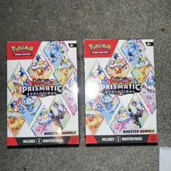 ✨ Pokemon TCG Prismatic Evolutions Booster Bundle x2 | Sealed ✨ - Image 1