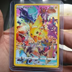 Pikachu Secret 160/159 Crown Zenith Holo Rare Mint Pokemon Full Art Illustration - Image 1