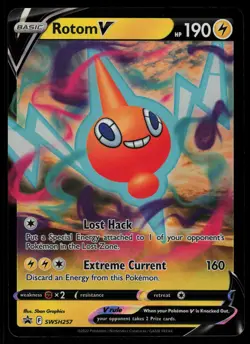 Rotom V SWSH257 - Pokemon Sword & Shield Promo (NM) - Image 1