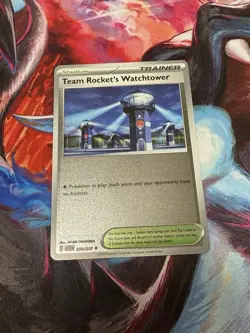 Team Rocket's Watchtower 210/217 Ascended Heroes Reverse Holo Pokemon TCG NM - Image 1