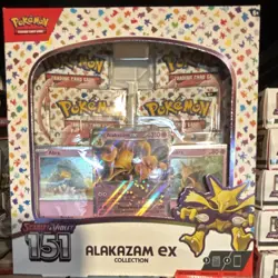 Pokemon Scarlet & Violet 151 Alakazam EX Collection Box - Image 2