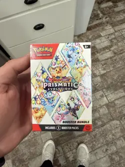 Pokemon TCG Prismatic Evolutions Booster Bundle Box Eevee & Evolutions 2025 - Image 1