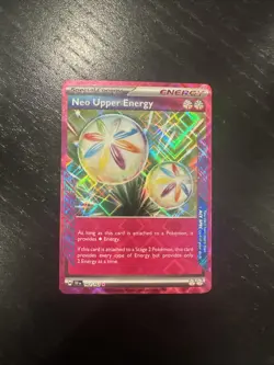 Pokemon TCG - Neo Upper Energy 162/162 - Temporal Forces - Near Mint/Mint - Image 1