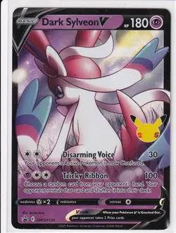 Dark Sylveon V SWSH134 - Sword & Shield Promo - Promo Pokemon Holo NM - Image 1