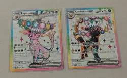 Pokemon TCG: Prismatic Evolutions - Umbreon ex (176) & Espeon ex (175) Promo - Image 1