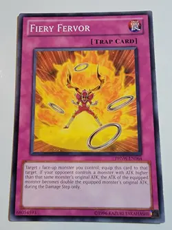 Fiery Fervor PHSW-EN064 Common Unlimited Yugioh - Image 1