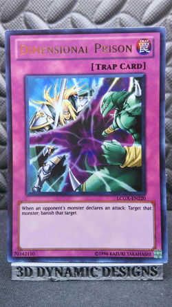 | Yugioh Dimensional Prison LCGX-EN220 Ultra Rare Legendary Collection LP 🔥 | - Image 1