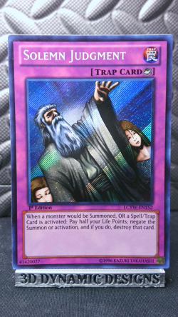 | Yugioh Solemn Judgment LCYW-EN152 1st Secret Rare Legendary Yugi NM- 🔥 | - Image 1