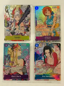 One Piece Illustration Box Sealed Promo Cards Vol 1, 2, 3, & 4 - Image 1