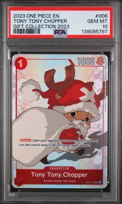 2023 ONE PIECE GIFT COLLECTION 2023 #006 TONY TONY CHOPPER PSA 10 - Image 1
