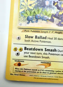 Pokemon TCG Light Toxtricity Holo Black Star Promo Card #SWSH137 2021 - Image 4