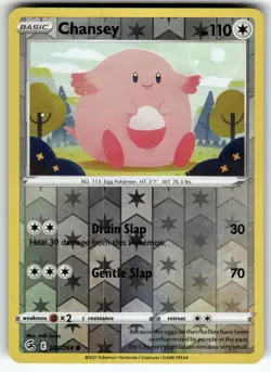 Chansey 202/264 SWSH08: Fusion Strike LP Pokemon Card TCG - Image 1