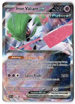 Iron Valiant ex - Holo Promo SV: Scarlet & Violet Promo Cards 068 NM - Image 1