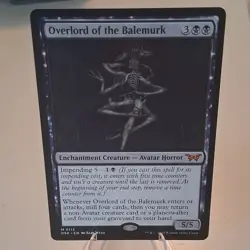 Magic: The Gathering Overlord of the Balemurk Duskmourn 0113 Enchantment Black … - Image 1