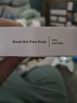 Magic The Gathering MTG SECRET LAIR - READ THE FINE PRINT - FOIL EDITION SEALED - Image 1