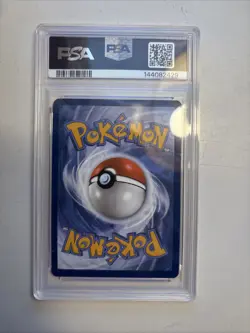 Pokemon TCG Bulbasaur IR 133/132 Mega Evolutions Stamped Promo PSA 8 - Image 2