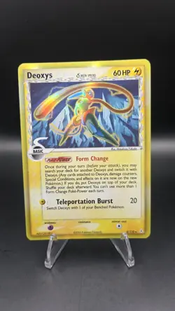 Deoxys 6/110 — LP/MP — EX Holon Phantoms — Delta Species — Vintage Pokemon Card - Image 1