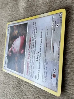 2007 Pokemon TCG Mysterious Treasures Happiny Lv.8 HP 60 Non-holo 52/123 LP - Image 2