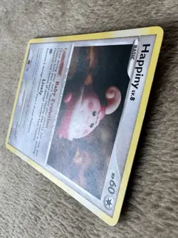 2007 Pokemon TCG Mysterious Treasures Happiny Lv.8 HP 60 Non-holo 52/123 LP - Image 4