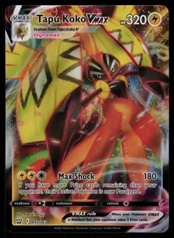 Tapu Koko VMAX 051/163 - Pokemon Battle Styles - Holo Rare (NM) - Image 1