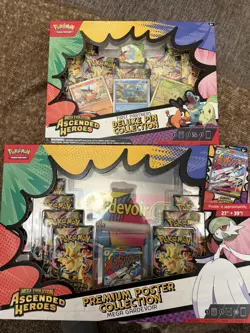 Pokemon Ascended Heroes Premium Poster Collection Mega Gardevoir & PinCollection - Image 1