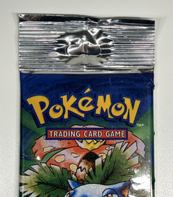 1999 Pokemon Base Set Booster Pack - WOTC - Venusaur Artwork – Factory Sealed 742818061582 - Image 4