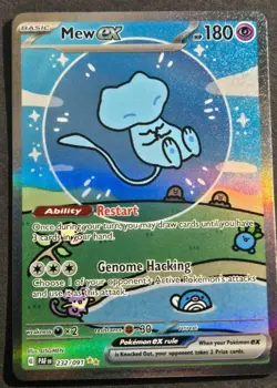 Pokemon Mew ex 232/091 SV: Paldean Fates Special Illustration Rare Full Art Holo - Image 1
