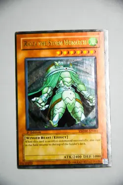 Raiza The Storm Monarch 1ST EDITION NM Super Rare YSD90-EN003 Yu-Gi-Oh! 10 - Image 1