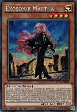 Yu-Gi-Oh! - Exosœur Martha - Le Pouvoir des Elements - MINT/NMINT - FR - 1st - Image 1