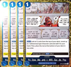 One Piece TCG - 4er Playset - OP10-059 Fo...llow...Me...and...i...Will.. R/NM/EN - Image 1