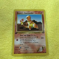 Pokemon Card - Blaine's Charmander Gym Challenge 60/132 Common 1st Edition - Image 2